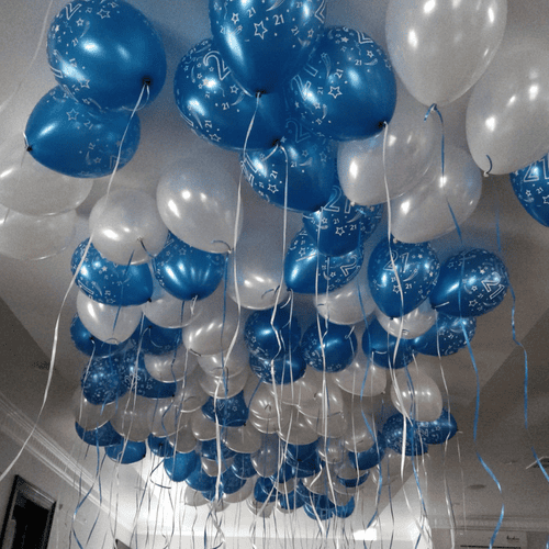 लेटेक्स बेलुनहरू हेलियमसँग तैरिन सक्छ