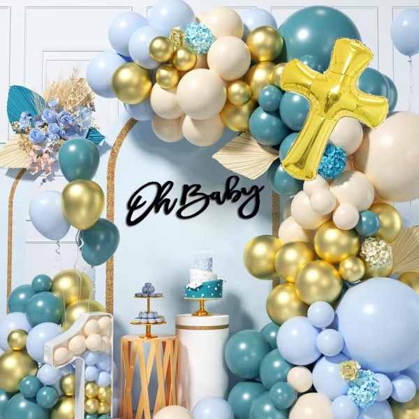 बेबी शावर बेलुन आर्क किटहरू