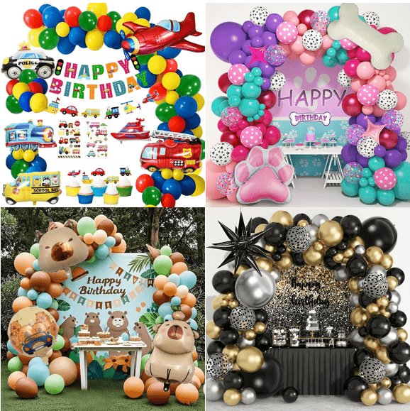 जन्मदिन पार्टी बेलुन आर्क