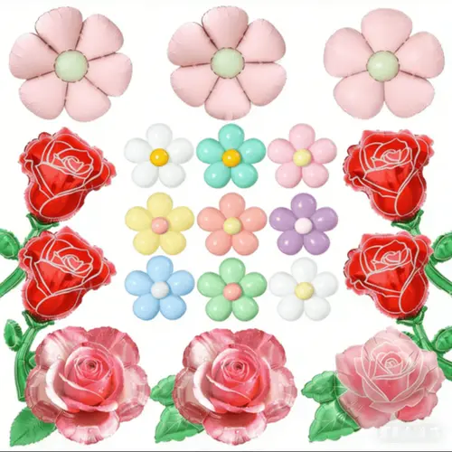 फूल पन्नी बेलुनहरू