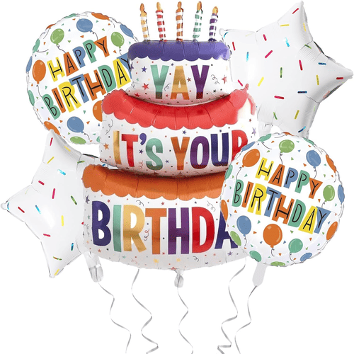 पन्नी बेलुन जन्मदिन सेट