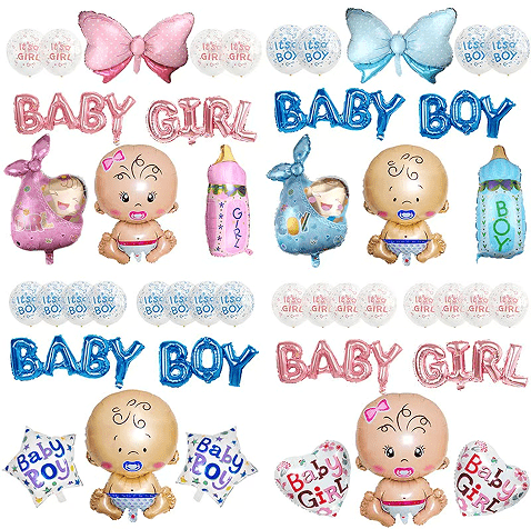 लि gender ्गले बेलुन बढ्छ