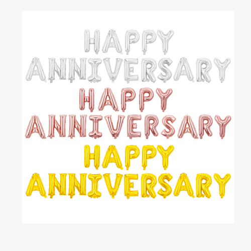 सालगिरहको शुभकामना पन्नी बेलुन