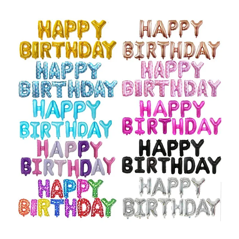 जन्मदिनको शुभकामना डायन बेलुनहरू