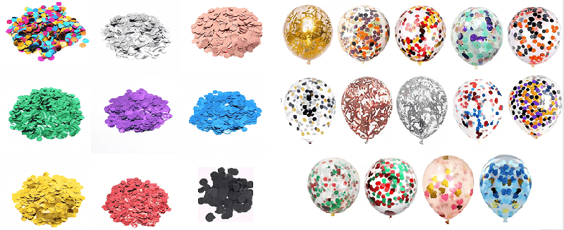 Confetti balloon